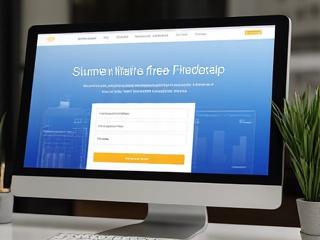 Maqueta de una landing page optimizada para registro a un webinar B2B.